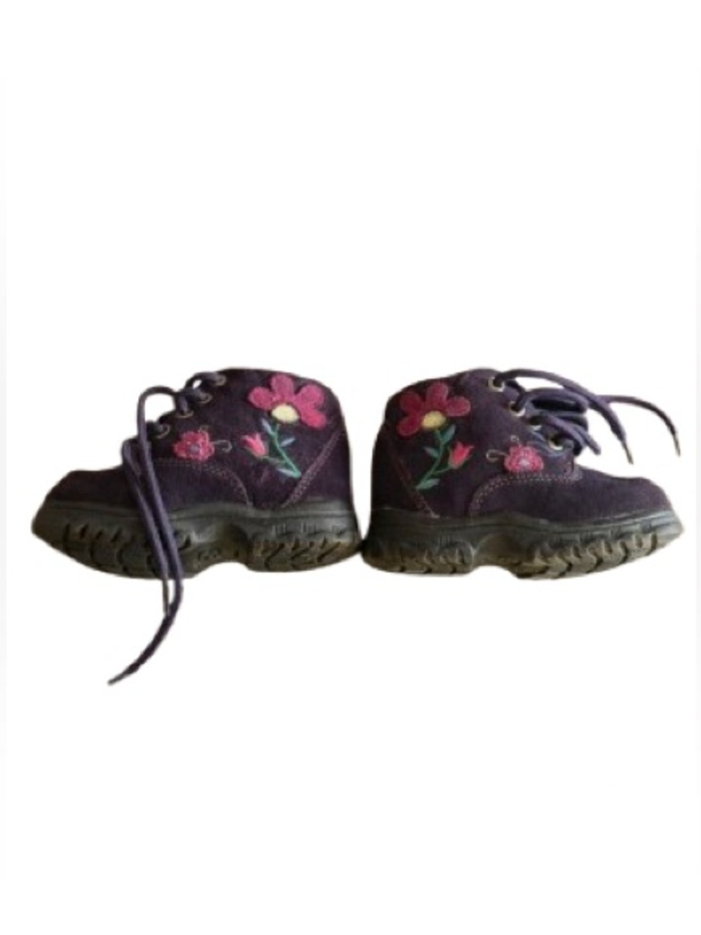 Stride Rite Floral Light‑Up Boots - Size 6.5W